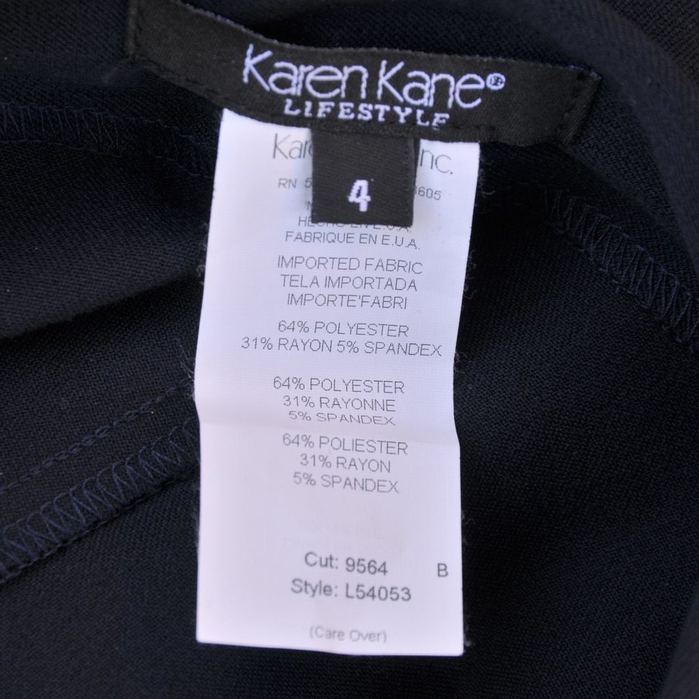 Karen Kane NWT Navy Dress Trousers - Picture 5 of 5